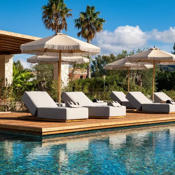 The Yard Corfu Boutique Hotel and Spa，位于莫拉蒂卡的酒店