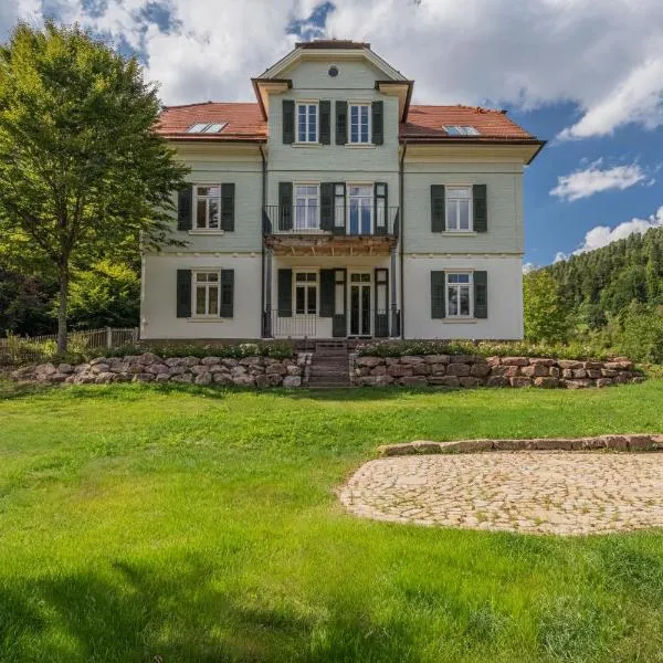 Teinach Suites - Villa Wilhelmshöhe，位于巴特泰纳赫-察费尔施泰因的酒店