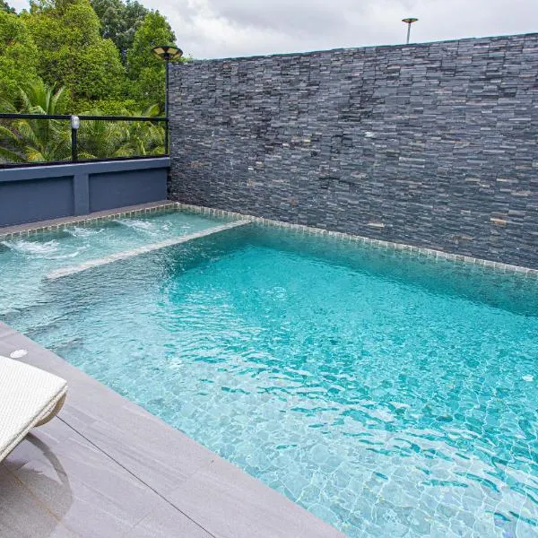 Kathu V pool villa 170，位于卡图的酒店