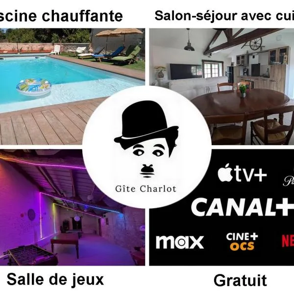 Gîte Charlot - Proche Futuroscope Aquascope，位于Migné-Auxances的酒店