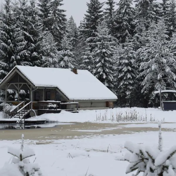 Pirts "Spārītes"，位于Geraņimova的酒店