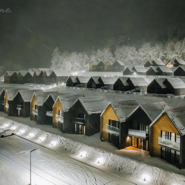 Wonder Hill - bajkowy widok na góry i zalew, strefa wellness na terenie kompleksu，位于索斯诺夫卡的酒店