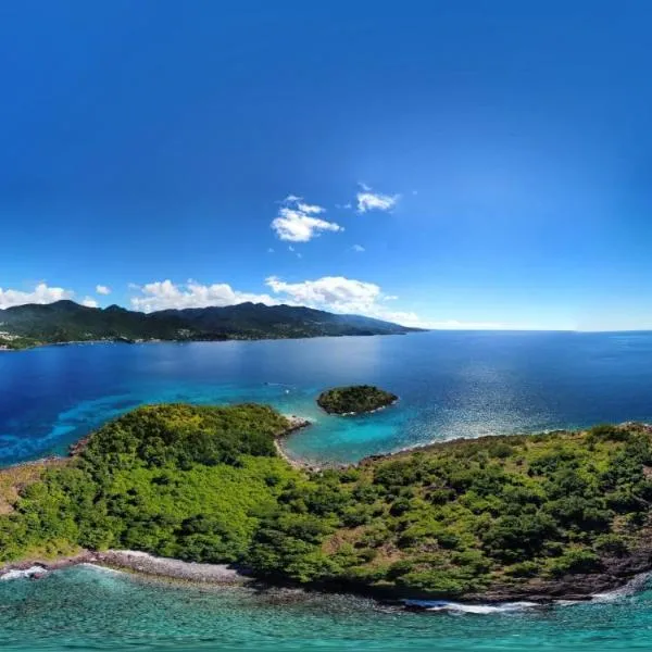 Caribbean Sunset, Malendure, Vue Mer, Jacuzzi Privé，位于波尔兰特的酒店