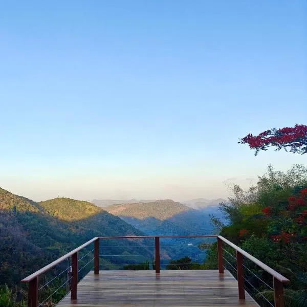 Sítio Maranatá, a mais bela vista do Pacoti! 20min de Guaramiranga!，位于帕科蒂的酒店