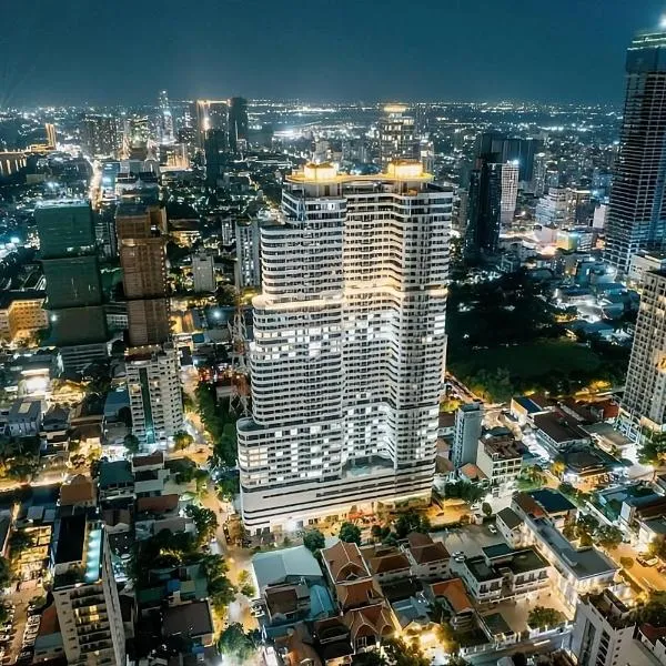 BKK1 Studio for Nomad - Coworking - Gym - Sky Garden，位于金边的酒店