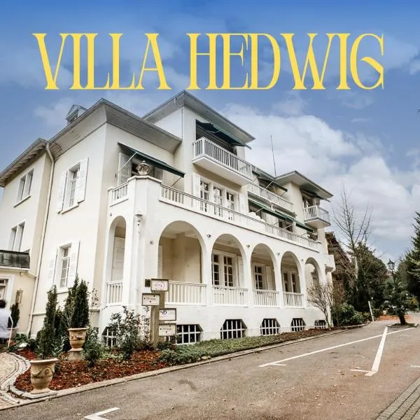 Villa Hedwig - Schwarzwald Apartments mit Thermalbad-Nähe & Balkon mit Bergblick，位于巴登韦勒的酒店