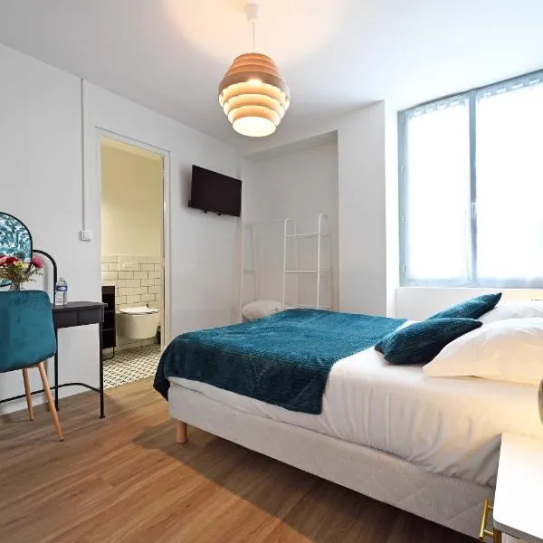 Hôtel le Terminus et son restaurant Côte à Côte - Chambres rénovées，位于欧坦的酒店