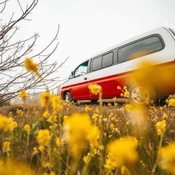 Mini Camper Van Hot Water, You Can Drive it，位于特尔德的酒店