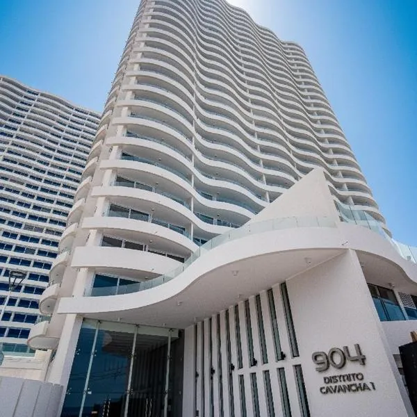 Departamento Distrito 1 Cavancha Piso 19，位于伊基克的酒店