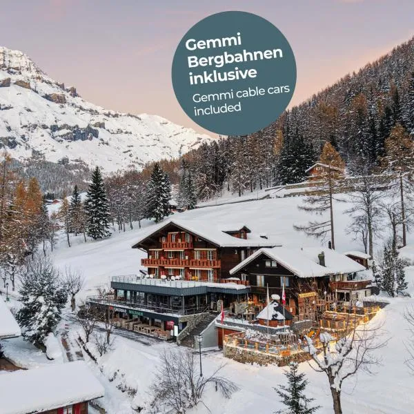 瓦尔德豪斯餐厅酒店，位于洛伊克巴德的酒店