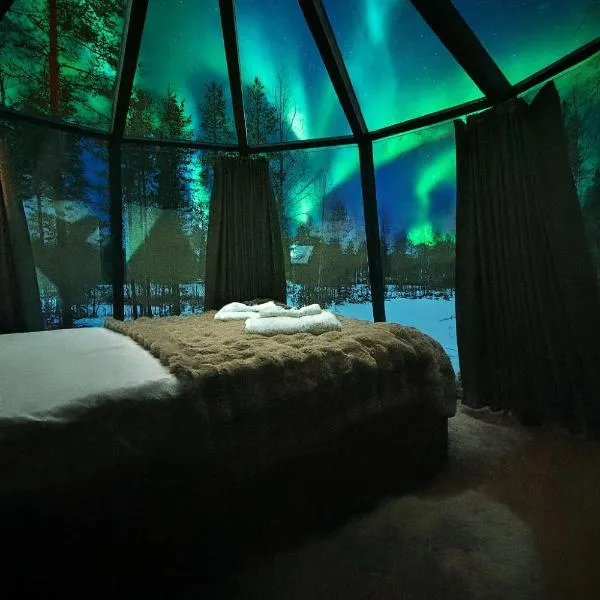 Arctic Bear Resort - Lapland - Aurora suite - Sauna - Northern Lights，位于拉努阿的酒店
