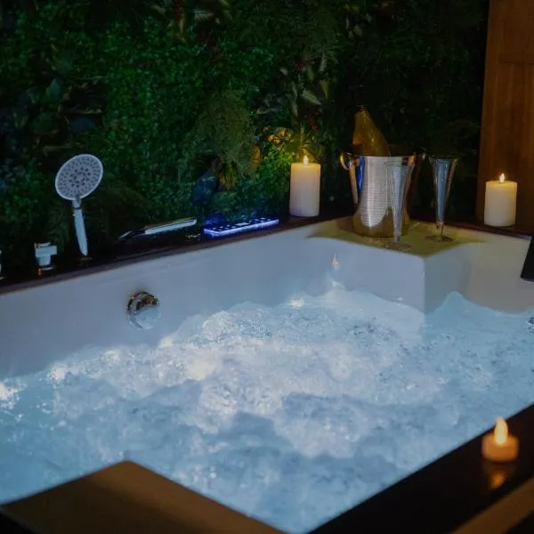 Loft avec Spa Privatif，位于Frameries的酒店