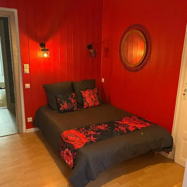 Chez antho chambres coquelicot，位于Betton-Bettonet的酒店