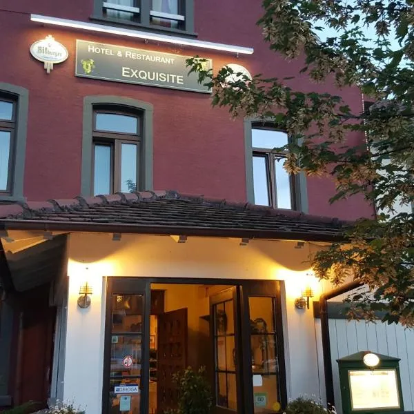 埃克斯奎塞特餐厅酒店，位于Bockenheim的酒店