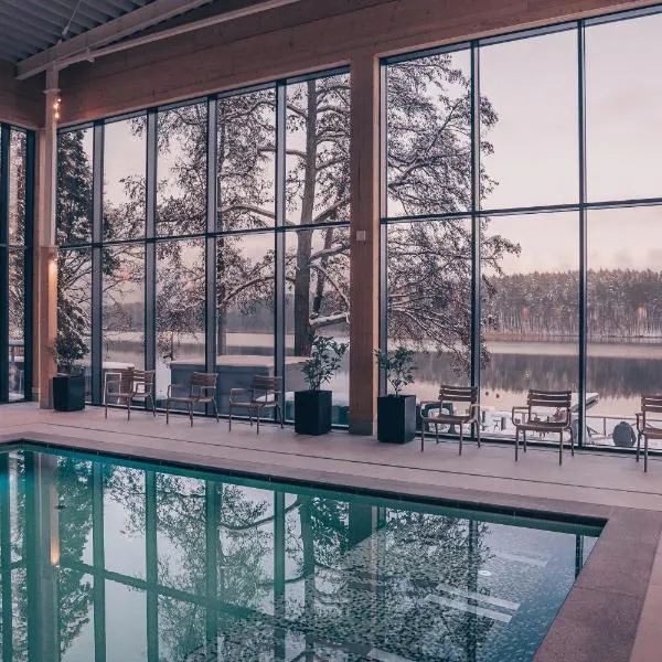 Aries Lago Park Hotel & SPA, Mazury，位于奥尔什蒂内克的酒店