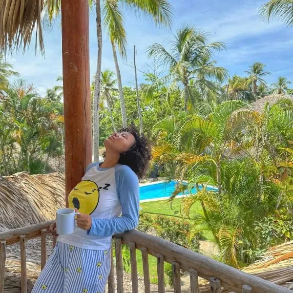 VillasMana NearBeach PlayaBonita LasTerrenas，位于拉斯特拉纳斯的酒店