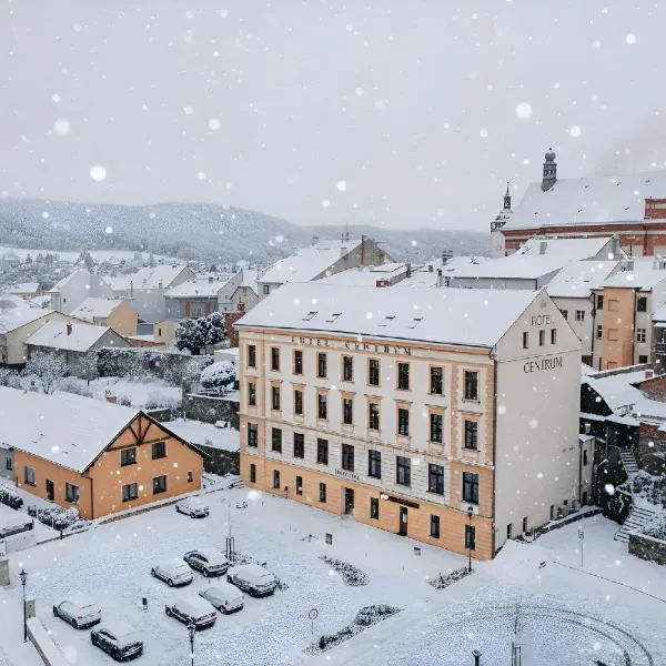 森特鲁中心酒店，位于赫拉尼采的酒店