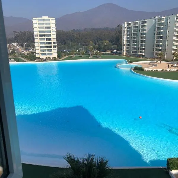 Apartamento completo en Papudo Laguna，位于帕普多的酒店