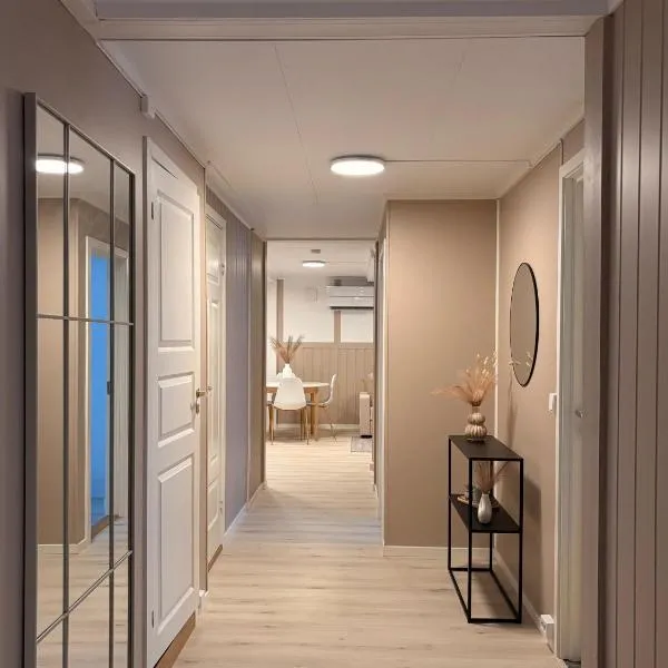 Kirkevegen apartment，位于Brumunddal的酒店