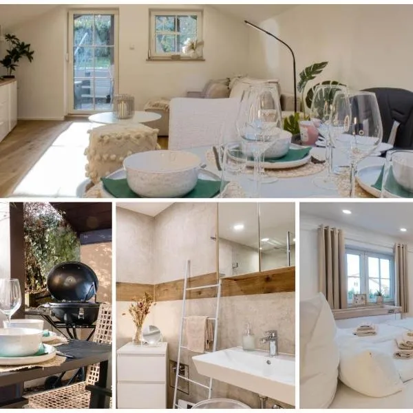 Alpenloft mit Garten & BBQ am Chiemsee by Dollop Living，位于基姆湖畔贝尔瑙的酒店
