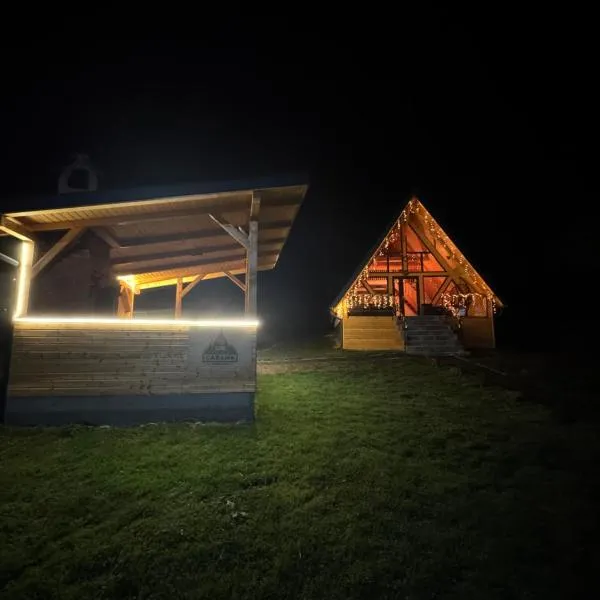 Cabana Bucegi View A-Frame Bran，位于普雷德鲁特的酒店