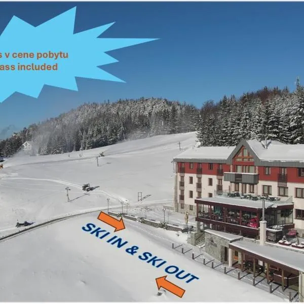 Hotel Malina-Ski Resort-SKI-IN & SKI-OUT，位于鲁容贝罗克的酒店