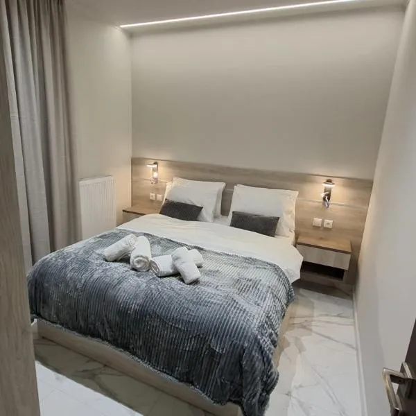 K & V apartments，位于阿姆菲克利亚的酒店