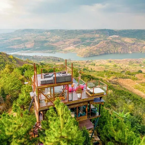 Hilltop Valley Lâm Đồng，位于Di Linh的酒店