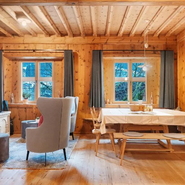 Alpin Chalet Samer Apt Bauernstube，位于萨伦蒂诺的酒店