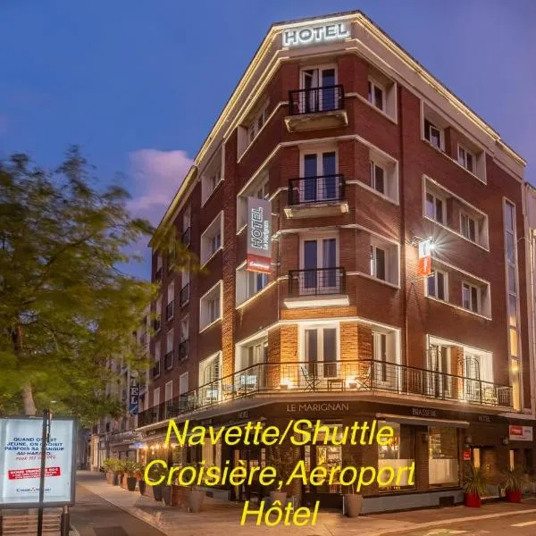 The Originals Boutique, Hôtel Le Marignan,Le Havre Centre Gare，位于勒阿弗尔的酒店