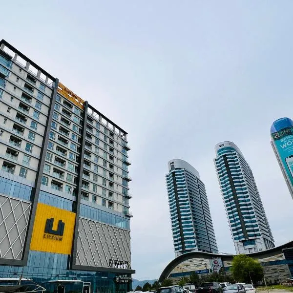 Elysium Tower Luxury Studio & One Bedroom Apartments Opposite Centaurus Mall Islamabad，位于伊斯兰堡的酒店