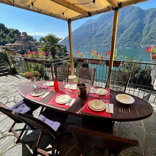 Villa Flora Heritage - Garden & Lake Como View，位于内索的酒店