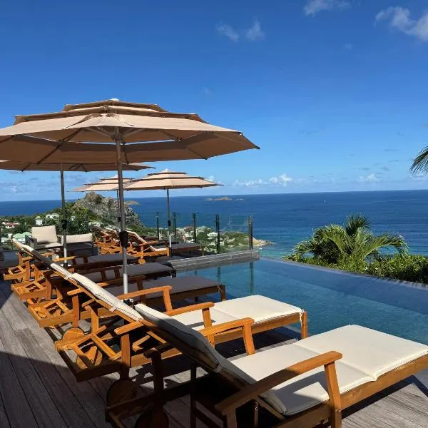 The Red Cloud Villa with Incredible Ocean View !!!!，位于Saint Barthelemy的酒店