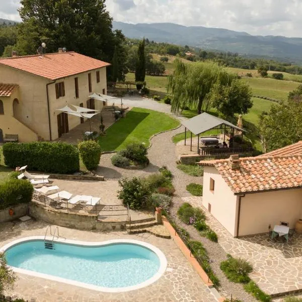 Agriturismo Le Casaline，位于塞吉阿诺的酒店