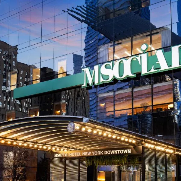 M Social Hotel New York Downtown，位于纽约的酒店