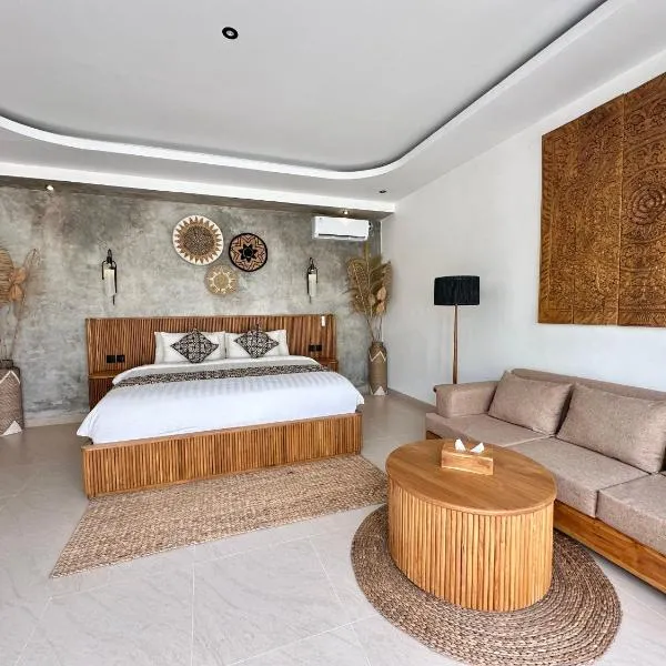 Ginas villa 3 private pool and modern tropical，位于乌布的酒店