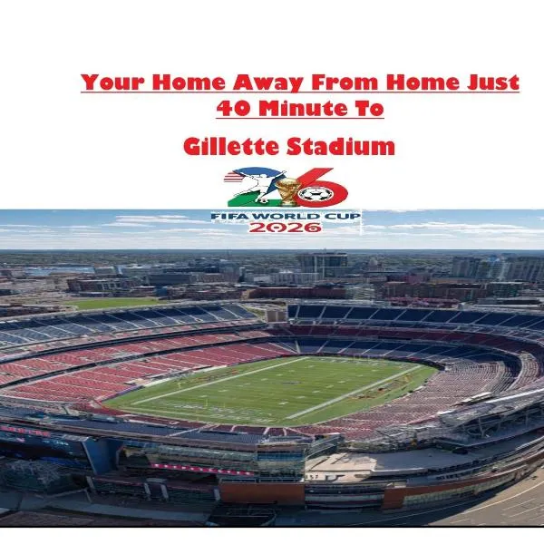 Brand New 4BR House 20Min Downtown Boston，位于波士顿的酒店