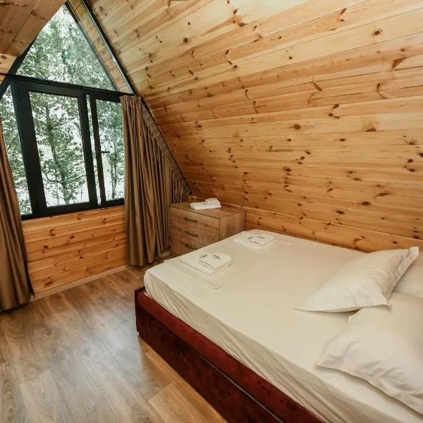 Villa's Gio Shala River，位于Vau i Dejës的酒店