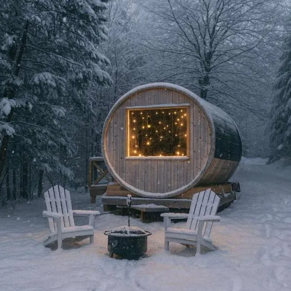 Lakefront Barrel in Parry Sound #16，位于帕里桑德的酒店