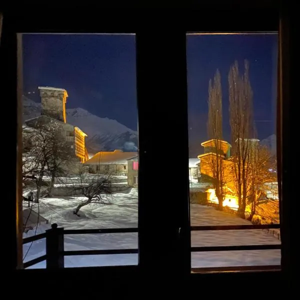 Roza Mountain View Guesthouse，位于梅斯蒂亚的酒店