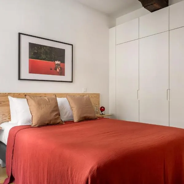 A Place Antwerp - Boutique Suites & Flats - Leeuwenstraat 15，位于安特卫普的酒店