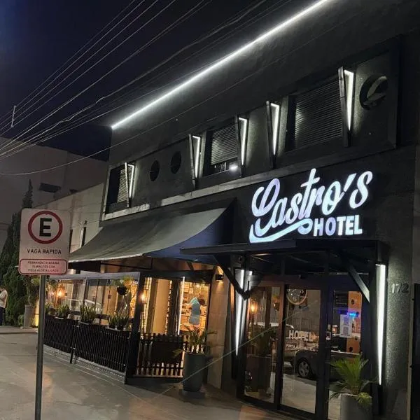 Castro's Hotel，位于Telêmaco Borba的酒店