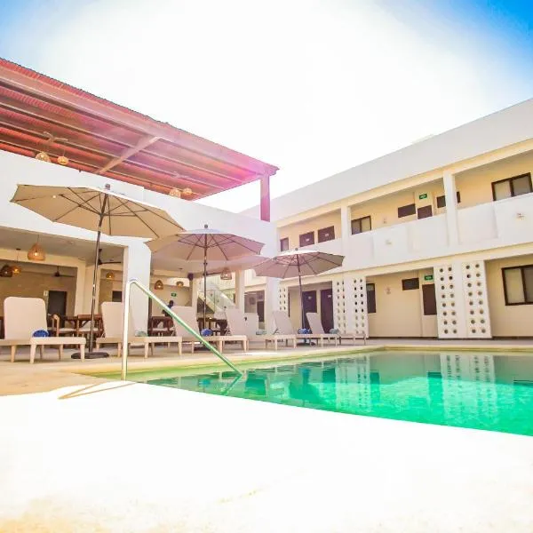 Nuxká Hotel Boutique，位于德尔奇亚港的酒店