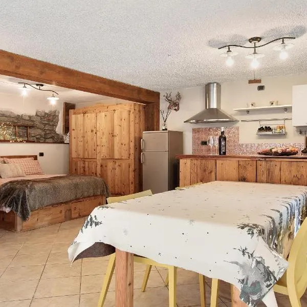 La Maison de Karen The Deer House，位于Gignod的酒店