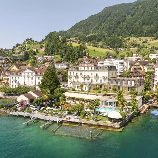 Hotel Beau Rivage Weggis，位于韦吉斯的酒店