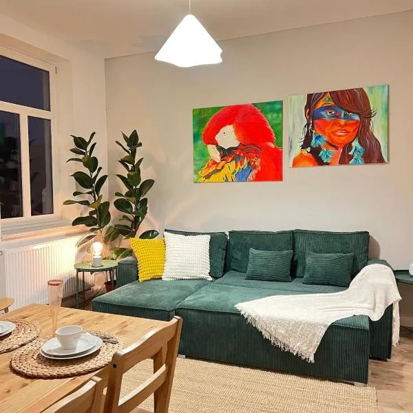 Liebe Wohnung Pension，位于Penig的酒店