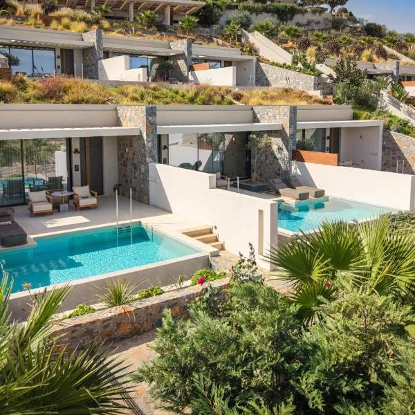 快乐克里特公寓式酒店，位于阿齐亚佩拉加的酒店