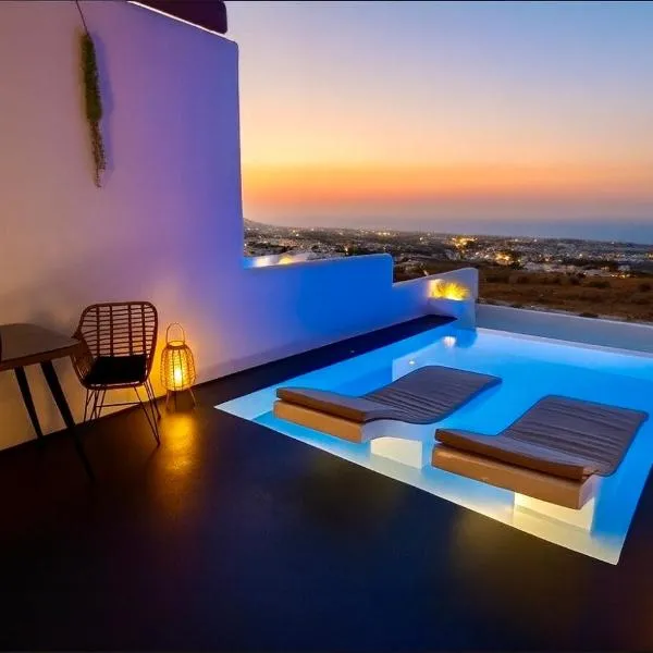 Salida Del Sol Santorini，位于Éxo Goniá的酒店