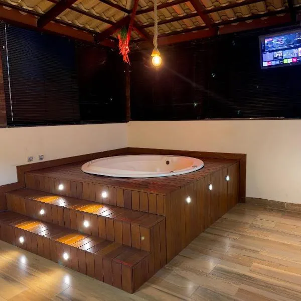 Cobertura Jacuzzi e Area Gourmet Sao Judas，位于迪维诺波利斯的酒店