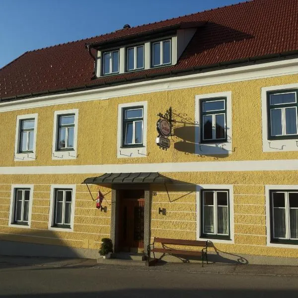 Gasthof Christine Enne，位于Albrechtsberg an der Grossen Krems的酒店